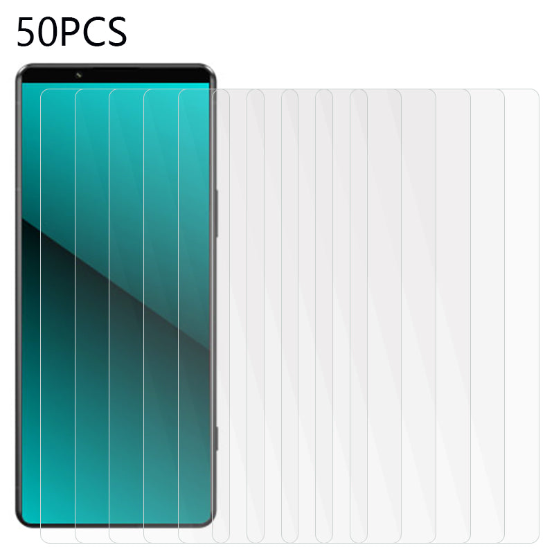 50PCS For Sony Xperia 5 VI High Clarity Tempered Glass 2.5D 0.3mm Screen Protector 50PCS For Sony Xperia 5 VI High Clarity Tempered Glass 2.5D 0.3mm Screen Protector